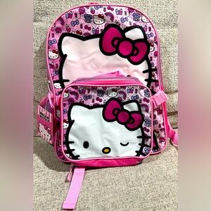 Hello Kitty Backpack & Lunch Bag